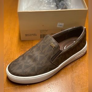 MK Chocolate Brown Slip On